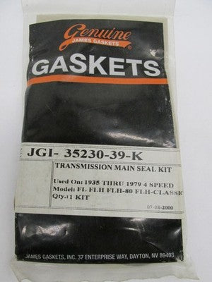 V-Twin NOS James Transmission Main Seal Kit for Harley 15-1164 | 35230