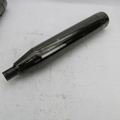 Set of Harley OEM Stock 17-24 CVO Scorched Chrome Mufflers w/ Crossove