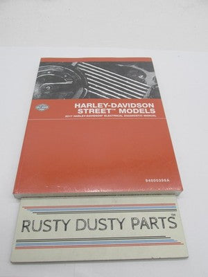 Harley-Davidson OEM NOS 2017 Street Model Electrical Diagnostic Manual