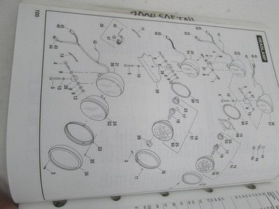 Harley-Davidson Official Factory 2004 Softail Models Parts Catalog 99455-04