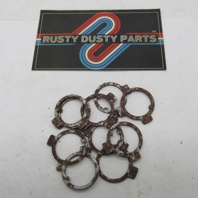 Lot of 10 Harley Davidson OEM NOS Panhead Shifter Fork Nut Lock Washer