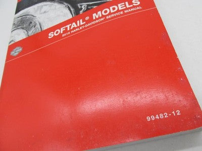 Harley-Davidson Official Factory 2012 Softail Models Service Manual 99