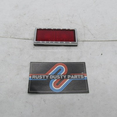 Harley Davidson OEM Red Fender Saddlebag Reflector Sportster KD 410 59