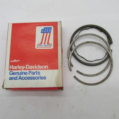 Harley-Davidson Genuine OEM NOS 57-91 Ironhead +.050" Piston Ring Set