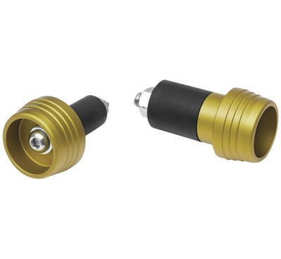 Kuryakyn Lodestar Rear Axle Sliders Gold 3811