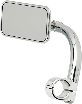 BILTWELL Utility Mirrors Clamp-On 7/8" Chrome UM-REC-78-CP