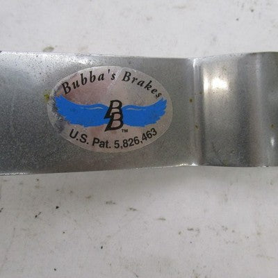 Bubbas Brakes Harley Chrome Extended Brake Pedal Assembly BBQLA BBY2KA