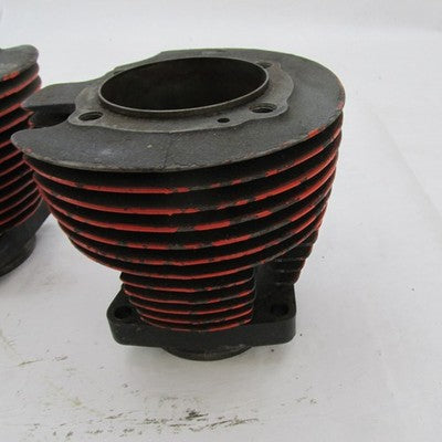 Pair of Harley OEM Ironhead Sportster Damaged Cylinder Jugs 16561-72 1
