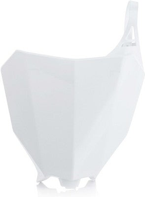 Acerbis Front Number Plate White 2630680002