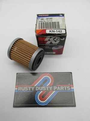 K&N NEW Motorcycle Cartridge Oil Filter KN-142