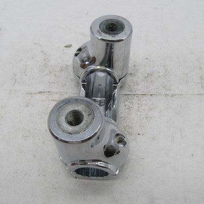 Harley Davidson OEM Chrome Handlebar 2" Riser / Clamp 55984-07 & 56998