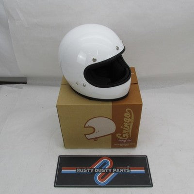 Biltwell NIB Gringo DOT Helmet Small - Gloss White 1002-517-102 | 0101