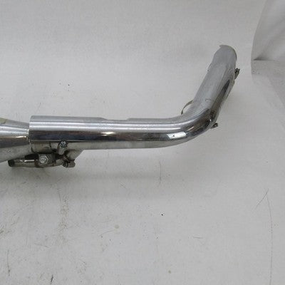 Harley Davidson OEM Chrome Right Hand Exhaust Muffler w/ Header Pipe 6
