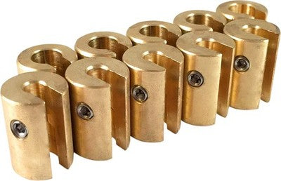 NO-MAR Wheel Weights 1oz 10pk WT-SPK10BR-1