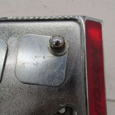 Harley Davidson OEM Layback License Plate Mount Bracket Frame 59817-00