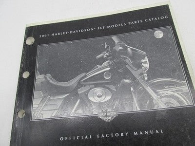 Harley-Davidson Official Factory 2001 FLT Models Parts Catalog 99456-0