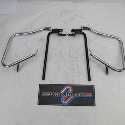 Harley-Davidson OEM 14-23 Touring Chrome Saddlebag Guard & Support Kit