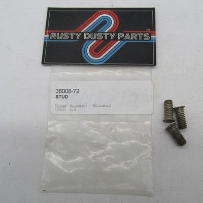 Lot of 3 Genuine Harley-Davidson OEM NOS XLH XLCH Studs 38008-72