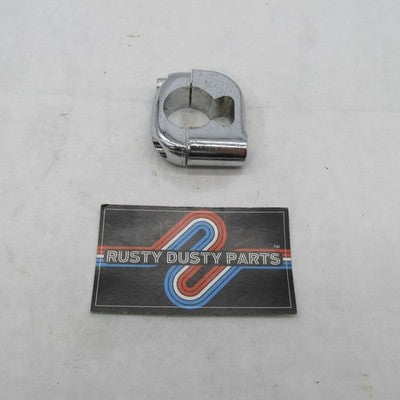 Harley-Davidson OEM FX/FXR/XL Chrome Turn Signal Handlebar Mount 68487