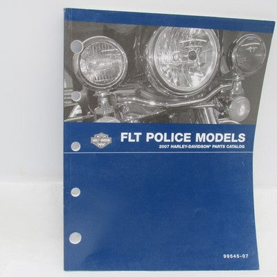 Harley-Davidson Official Factory 2007  FLT Police Models Parts Catalog
