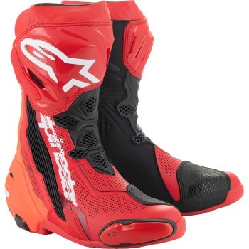 Alpinestars Supertech R Vented Boots Red 8 2220121-3029-42