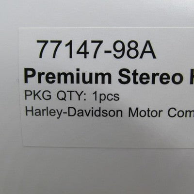 Harley-Davidson Genuine NOS Premium Stereo Helmet Headset 77147-98A