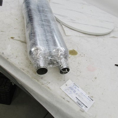 Harley Davidson OEM Set of Chrome Slip On Exhaust Mufflers 65538-95B 6