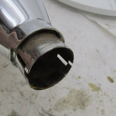 Harley Screamin Eagle Genuine Front Exhaust 3.25" Slash Cut Muffler CV