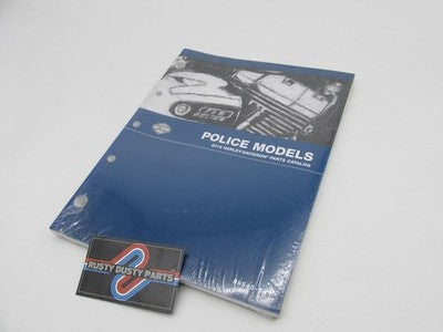 Harley Davidson Official Factory 2014 Police Models Parts Catalog 9954
