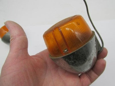 Pair of Harley Davidson Genuine Yankee 1030 Shovelhead Turn Signal Hou