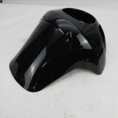 Harley Davidson Aftermarket Dyna Black Headlight Fairing and Visor