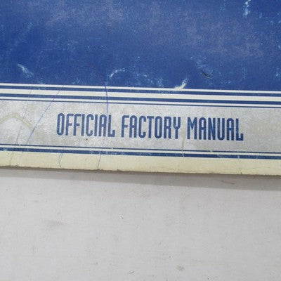 Harley Davidson OEM 1989-1997 Painted Parts Official Factory Manual 99