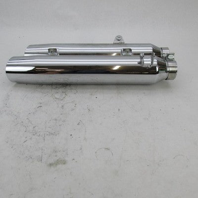 Harley Davidson OEM Lower + Upper Exhaust Mufflers 2006-2008 65215-06A