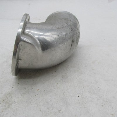 Buell Polished Intake Manfold Elbow 2-1/8" I.D. Male End, 3-1/4" Flang