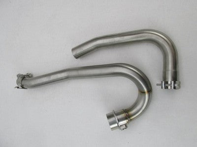 British Customs Competition Header System Brushed BC901-130-BR Triumph