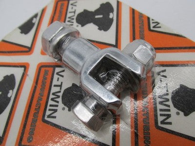 V-Twin NOS Harley-Davidson Footpeg Mount Yoke, Chrome 27-0028