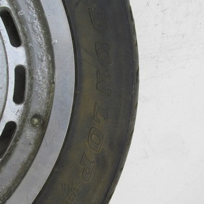 Harley OEM 00-06 Fat Boy Solid Disc Rear Wheel 16"x3" w/ Dunlop Tire