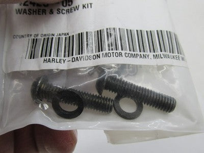 Lot of 5 Harley Davidson Genuine NOS Washer & Screw Kit 42425-05
