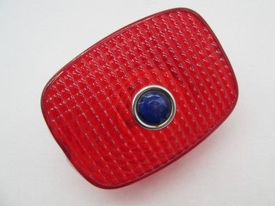 Harley Davidson Genuine  Rear Taillight Brake Lens Housing w/ Blue Jew