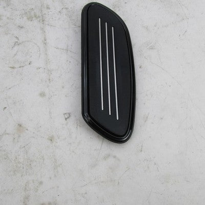 Pair of Harley OEM NIB Streamliner Passenger Footboard Inserts Black 5