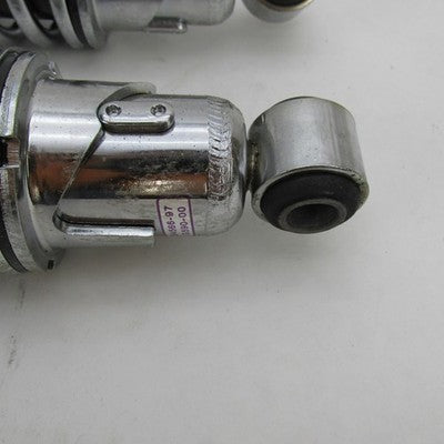 Pair of Harley Genuine OEM Chrome 11-3/4" 11.75" Rear Shock Absorbers