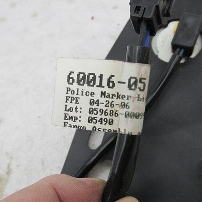 Harley OEM Police Marker License Plate Light Mount Bracket Support Trn