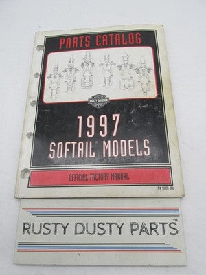 Harley-Davidson Official Factory 1997 Softail Models Parts Catalog 994
