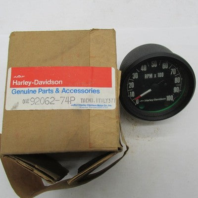 Harley-Davidson Aermacchi OEM NOS AMF '74-'78 Tachometer 92062-74P