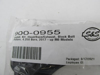 S&S Cycle NOS Harley 17-20 M8 128" Big Bore Cylinder Kit 0910-0733