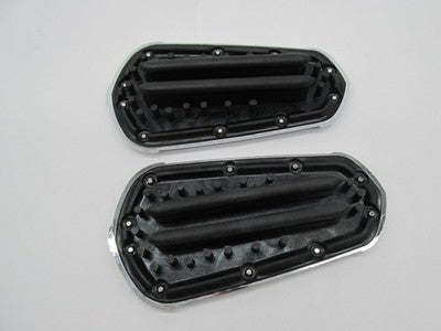 Kuryakyn NOS Indian Spear Passenger Floorboard Inserts Chrome 5656