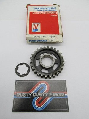 Harley-Davidson Genuine NOS Aermacchi 5th Main shaft Gear SS SX250 352