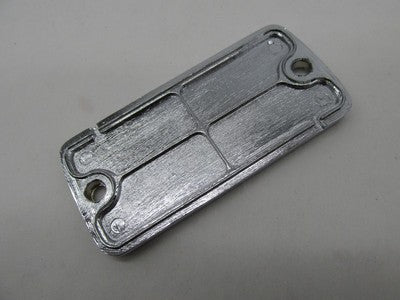 Harley Davidson Front Brake Master Cylinder Top Cover Chrome Smooth Black