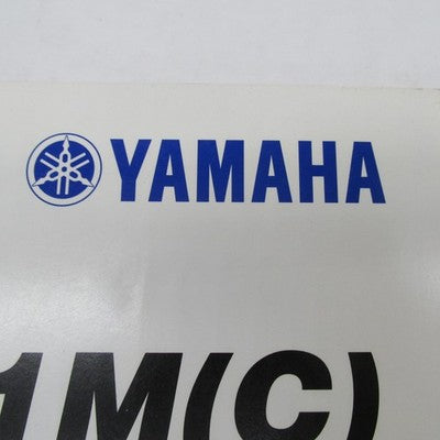 Yamaha YFA1M(C) Supplementary Service Manual LIT-11616-13-04