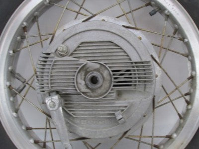 Benelli Dual Front Race Drum Wheel w/ Borrani WM2 3.5x18" Rim Record R